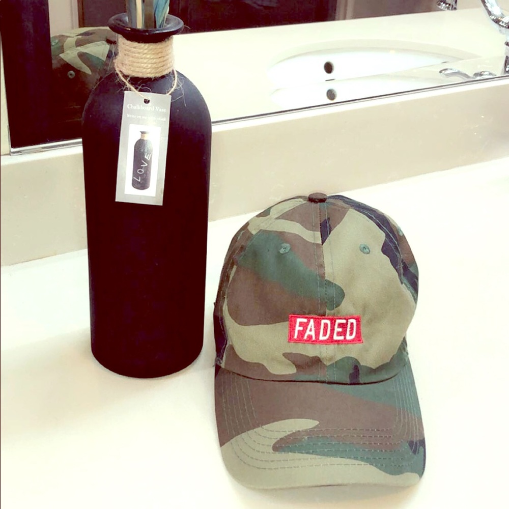 FADED HAT, army